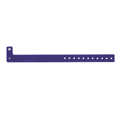 Vinyl Event Wristband in Purple