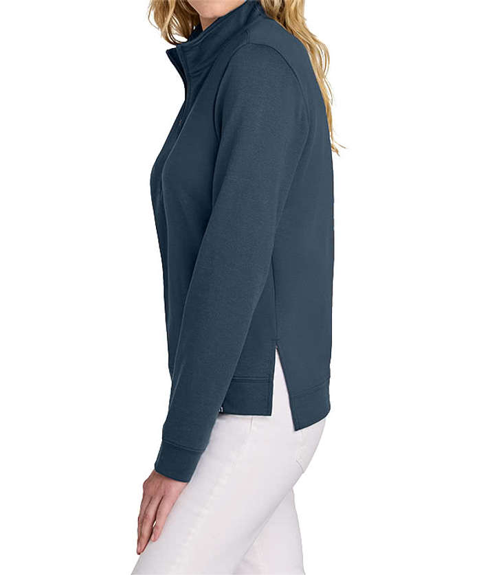 TravisMathew Women's Coveside Lightweight Quarter Zip Sweatshirt