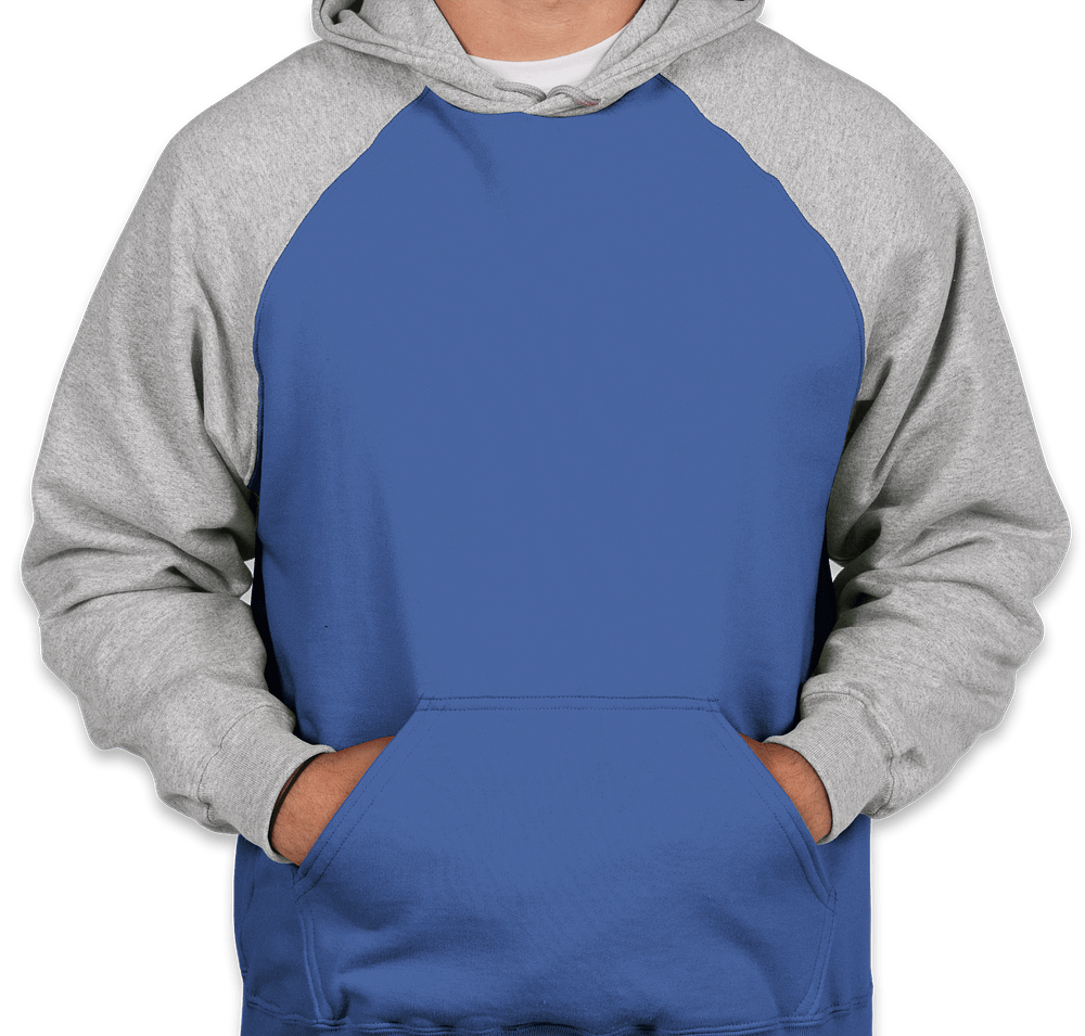 Holloway Raglan 50/50 Pullover Hoodie-default