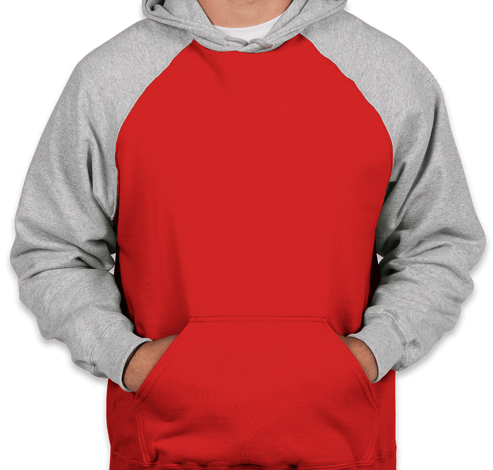 Holloway Raglan 50/50 Pullover Hoodie-default