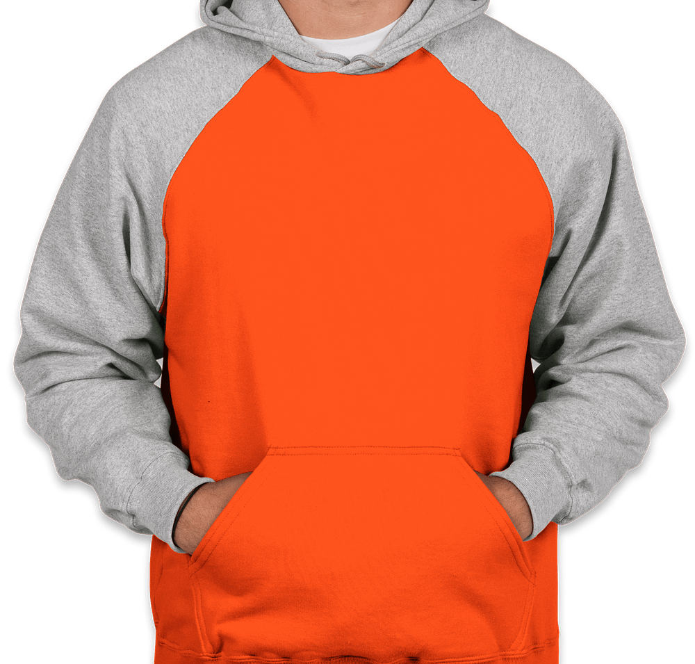 Holloway Raglan 50/50 Pullover Hoodie-default