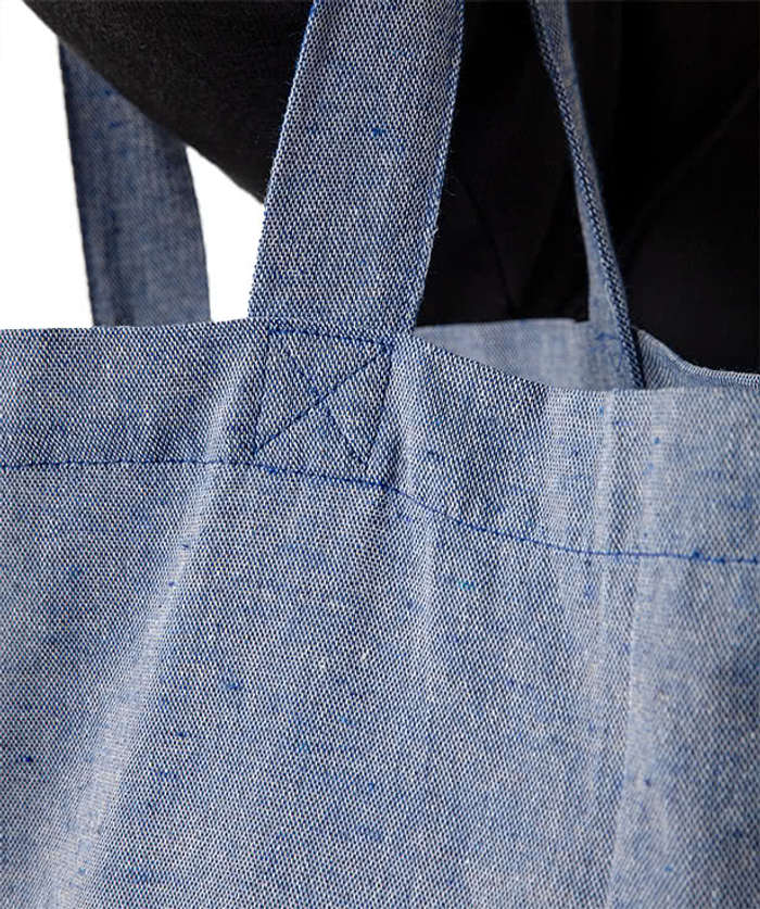 Recycled 5 oz. Cotton Twill Grocery Tote Bag