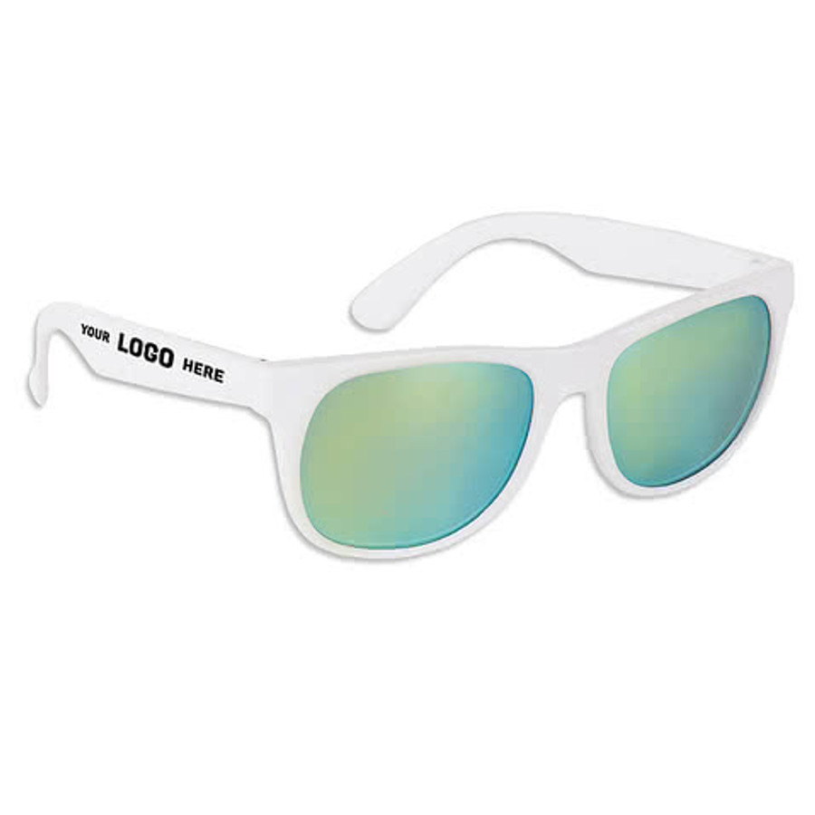 Promotional Mirrored Sunglasses in Silver Tint
