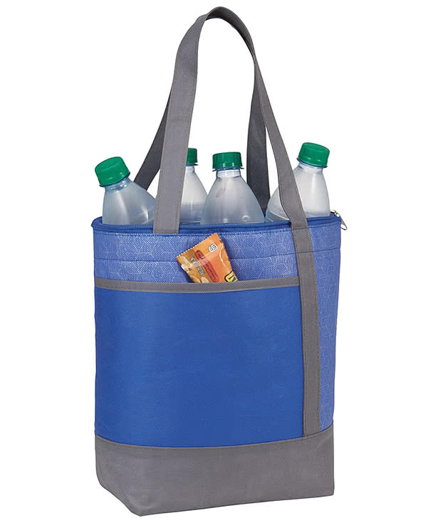 Chrome Non-Woven 9 Can Lunch Cooler