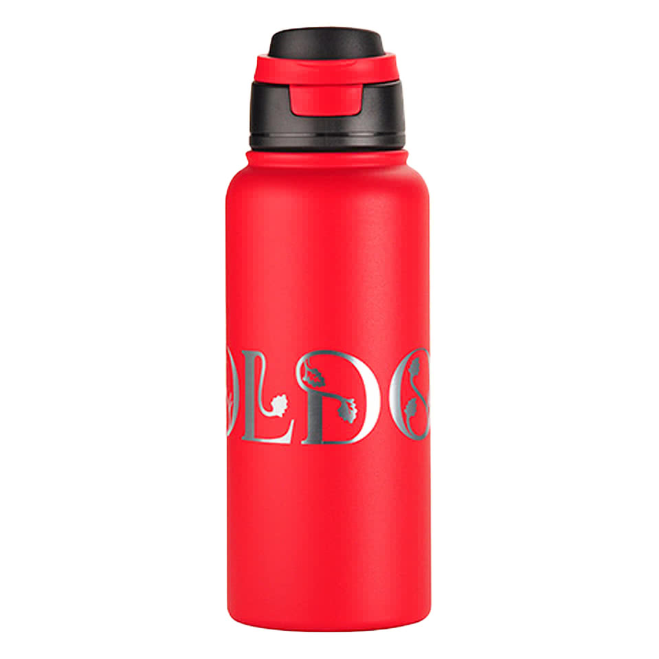 Full Color 32 oz. Cabrio Recycled Stainless Steel Insulated Water Bottle