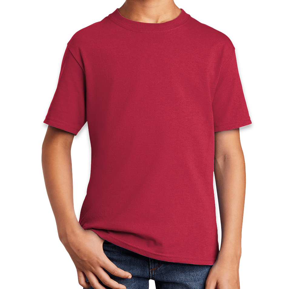 Port & Company Youth Core Cotton T-shirt-default