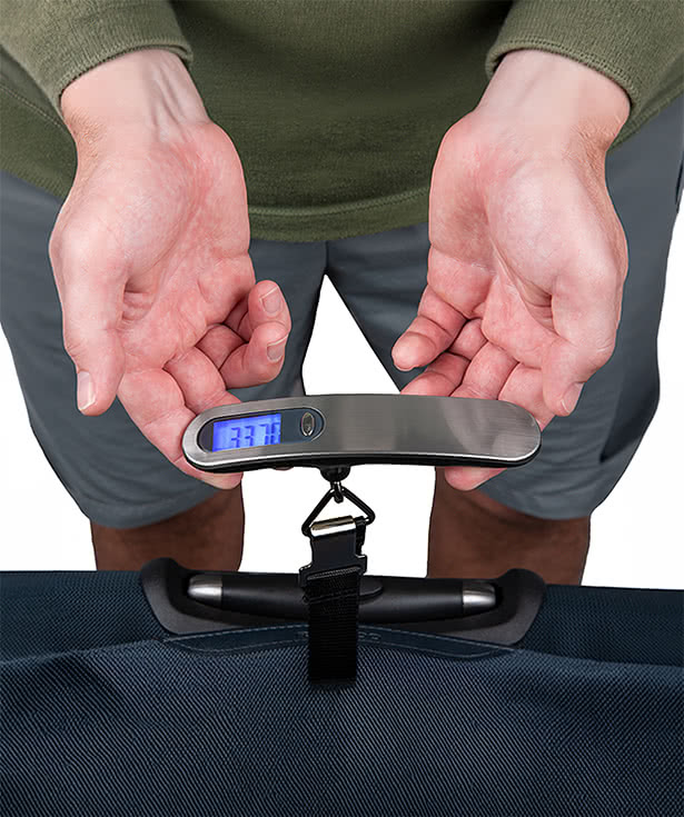 Rechargeable Luggage Scale with Digital Display