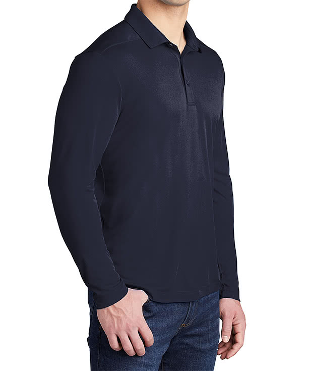 Sport-Tek UPF 50 Long Sleeve Performance Polo