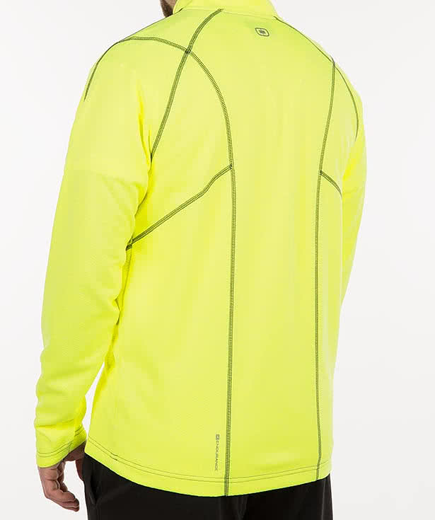 OGIO Endurance Reflective Heather Performance Quarter Zip Pullover
