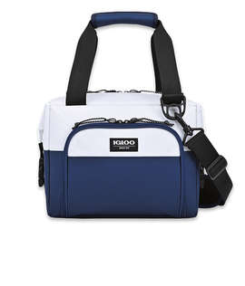 Igloo Seadrift Celebrate Good Times Gourmet Gift Set and 12 Can Cooler - Color: Navy / White