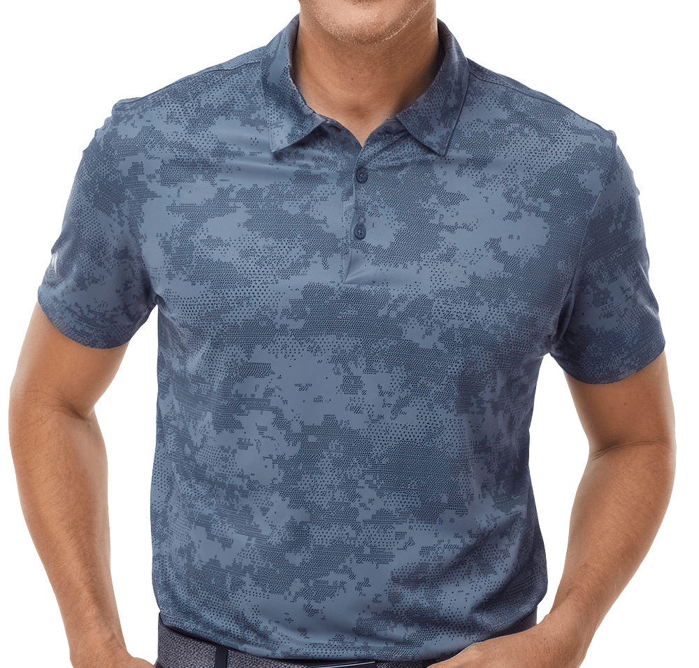 Adidas All Over Camo Recycled Performance Polo-default