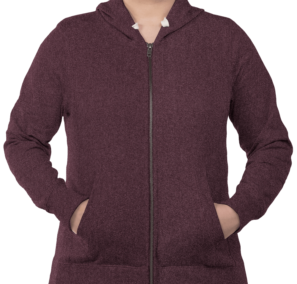 District Women's Re-Fleece Zip Hoodie-default