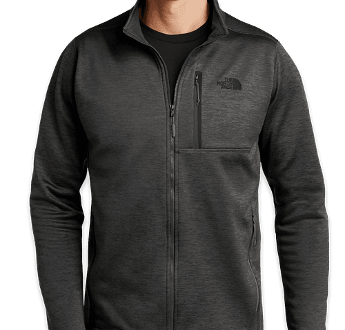 Custom The North Face Skyline Full Zip Fleece Jacket Design Tech