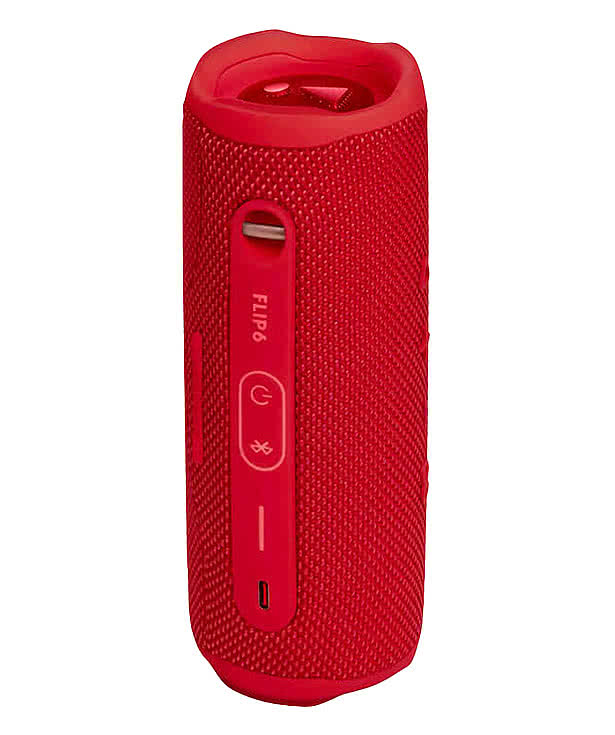 JBL スピーカー JBL Flip 6 Red JBL FLIP6RED Smart Flip 6 IP67 Portable Bluetooth Speaker with 2