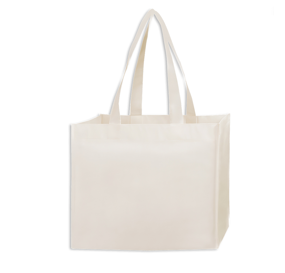 Matte Laminated Shopper Tote Bag-default