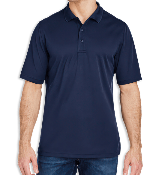 Core 365 Market Snag Protect Mesh Performance Polo in Classic Navy