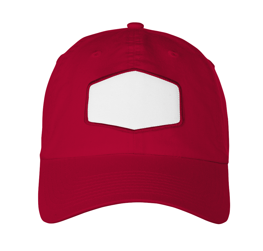 Ahead Largo Washed Twill Baseball Hat - Hexagon Patch - Printed-default