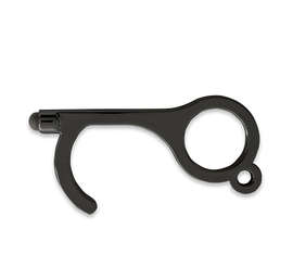 Customized Touchless Door Opener w/ Stylus - Color: Gunmetal