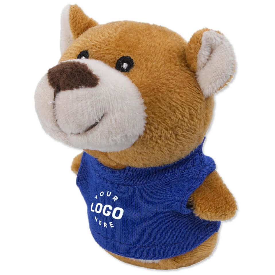 4" Shorty Bear Plush Animal