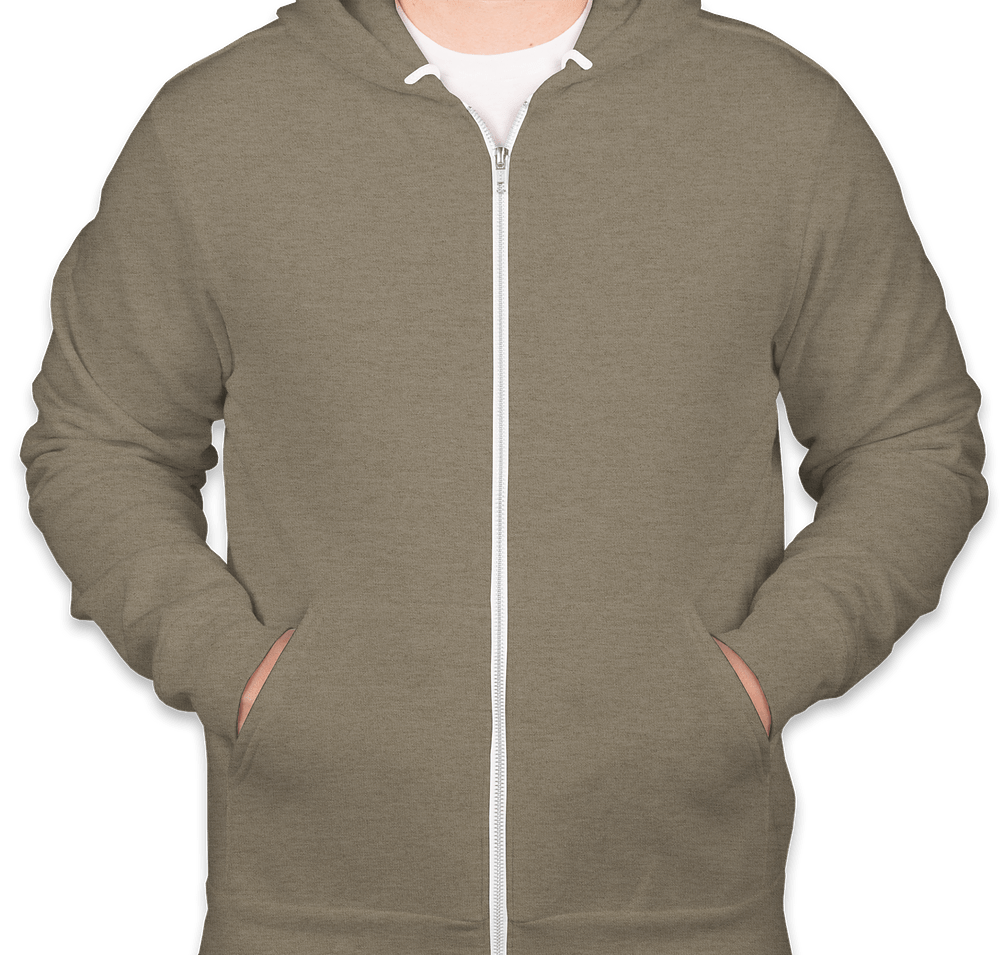 Bella + Canvas Ultra Soft Zip Hoodie-default