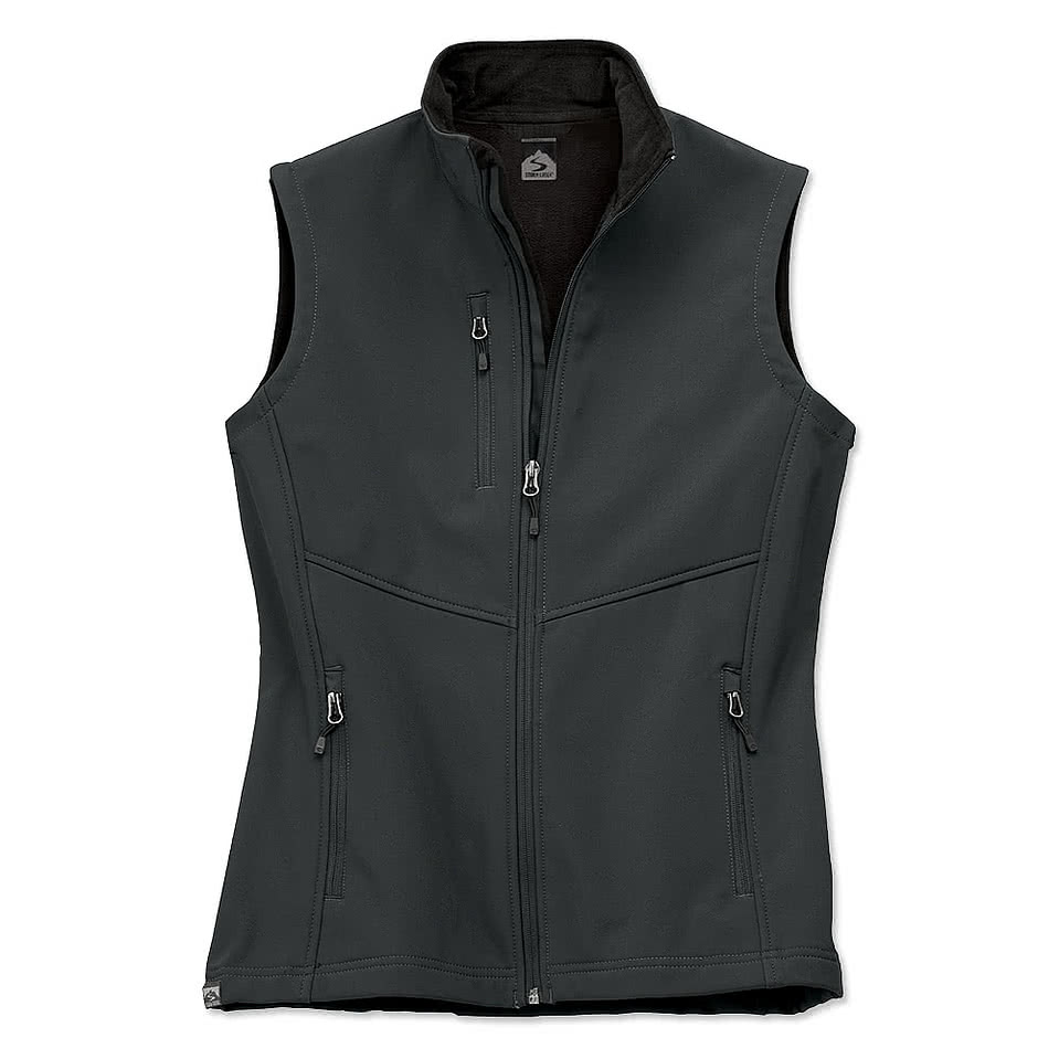 Storm Creek Women's Trailblazer Recycled Soft Shell Vest - Printed