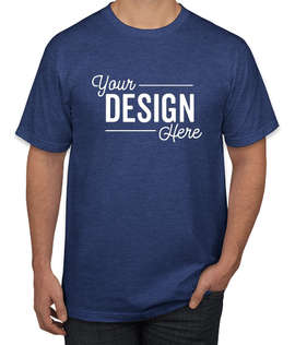 Canada - Anvil Jersey T-shirt - Color: Heather Blue