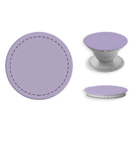 Full Color Fashion PopSocket® - Color: Lilac Breeze / Light Grey