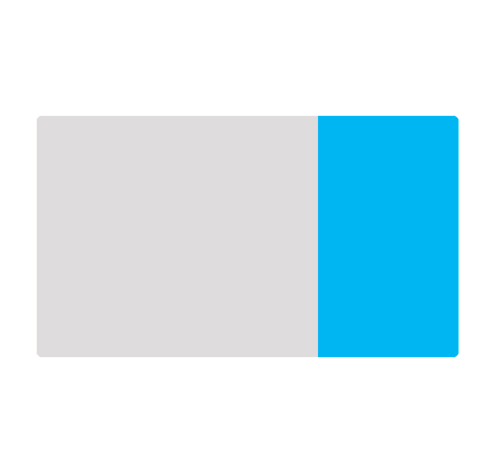 2" x 3.5" Horizontal Clear Plastic Business Cards-default