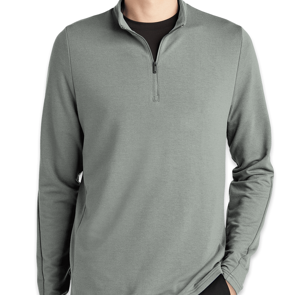 Mercer+Mettle Stretch Quarter Zip Sweatshirt-default