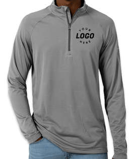 Under Armour Tech Stripe Quarter Zip Performance Shirt