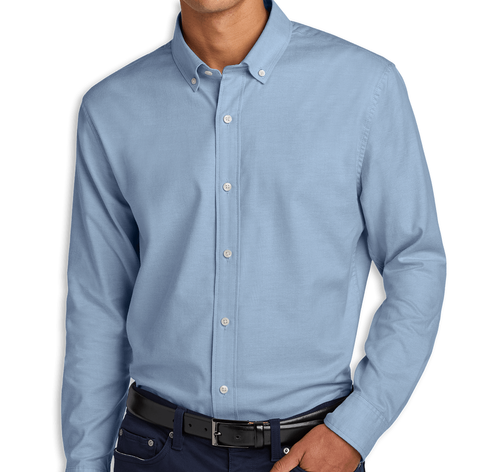 Mercer+Mettle Modern Oxford Easy Care Dress Shirt-default