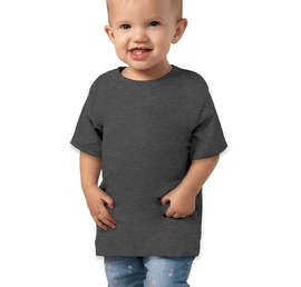 Bella + Canvas Toddler Jersey Short-Sleeve T-shirt - Color: Dark Grey Heather