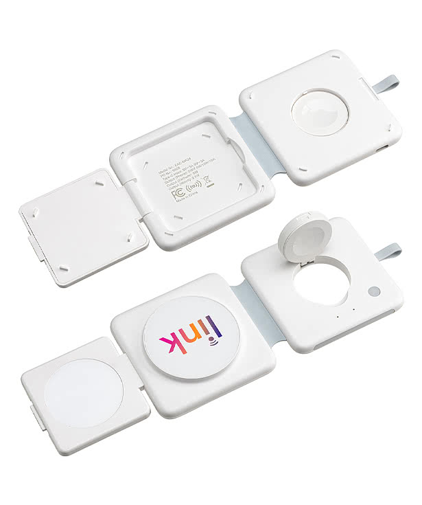 Magport 15W Tri-Fold 3-in-1 Wireless Charger