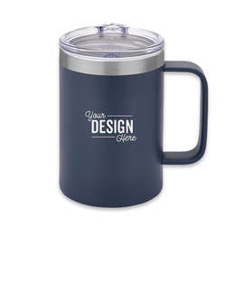 14 oz. Urban Peak Summit Vacuum Insulated Camper Mug - Color: Navy Blue