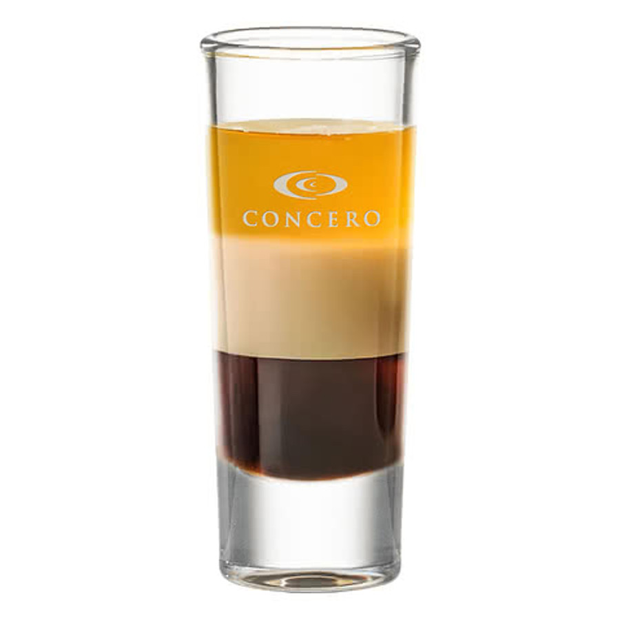 Laser Engraved 2 oz. Portland Shot Glass in Clear