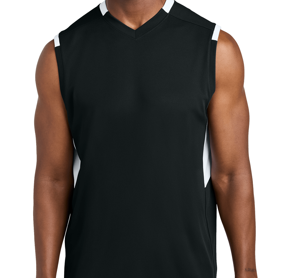 Sport-Tek Club Recycled Sleeveless Performance Jersey-default