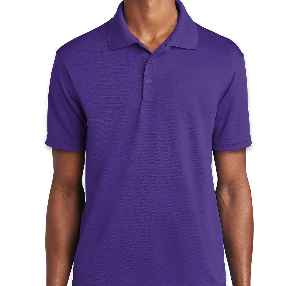 Sport-Tek RacerMesh Performance Polo - Embroidered-default