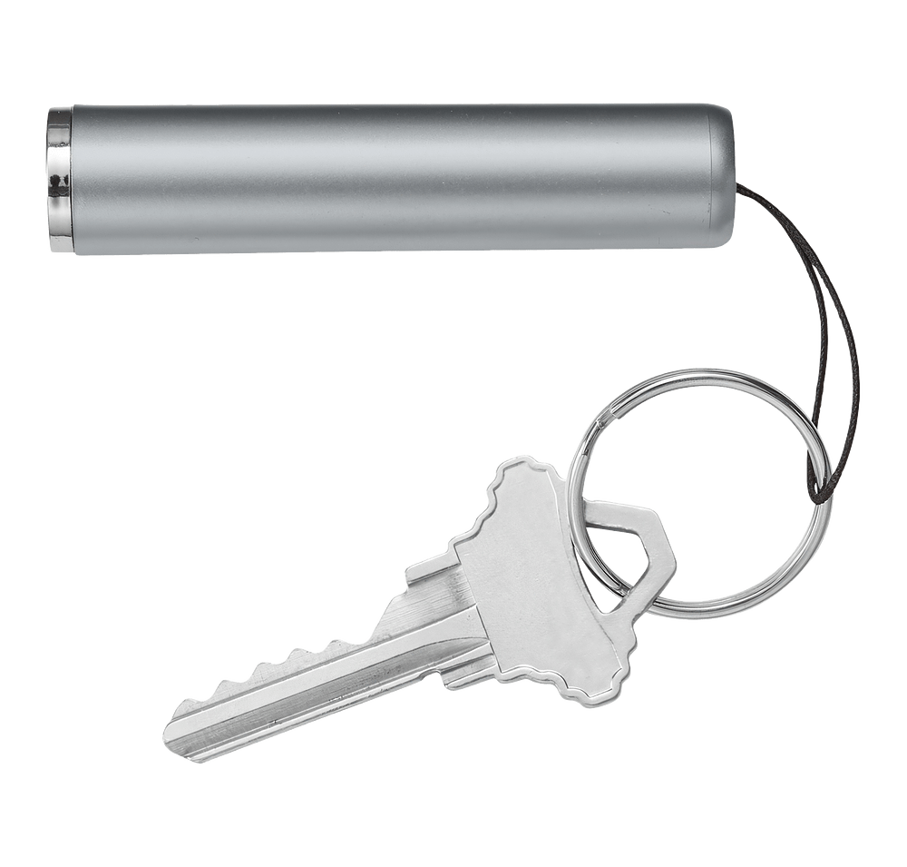 Laser Engraved Light Up LED Keychain-default