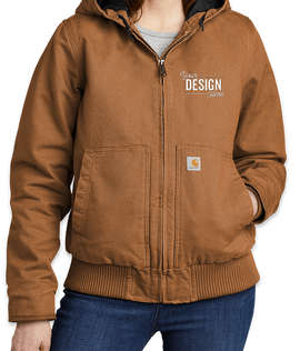 Carhartt Women’s Washed Duck Active Jacket - Color: Carhartt Brown