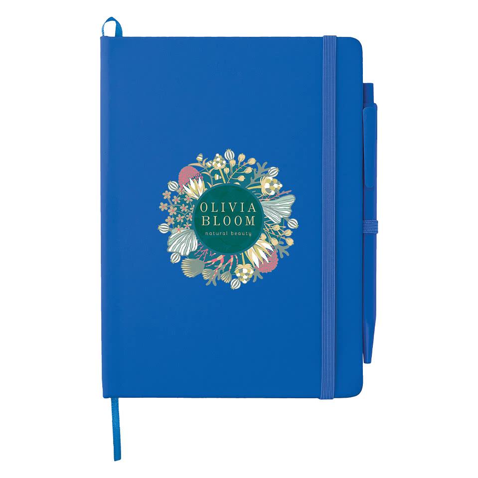 Prime Hard Cover Notebook with Pen