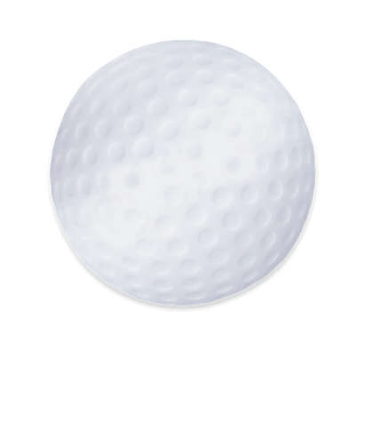 Golf Ball Stress Reliever - White