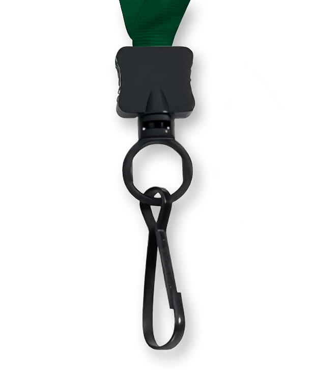 Full Color Lanyard with O-Ring, Metal Swivel Hook, and Convenience Release