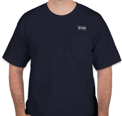 Bayside USA-Made 100% Cotton Pocket T-shirt-default
