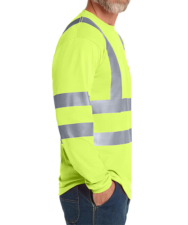 CornerStone Class 3 Snag-Resistant Safety Long Sleeve T-shirt