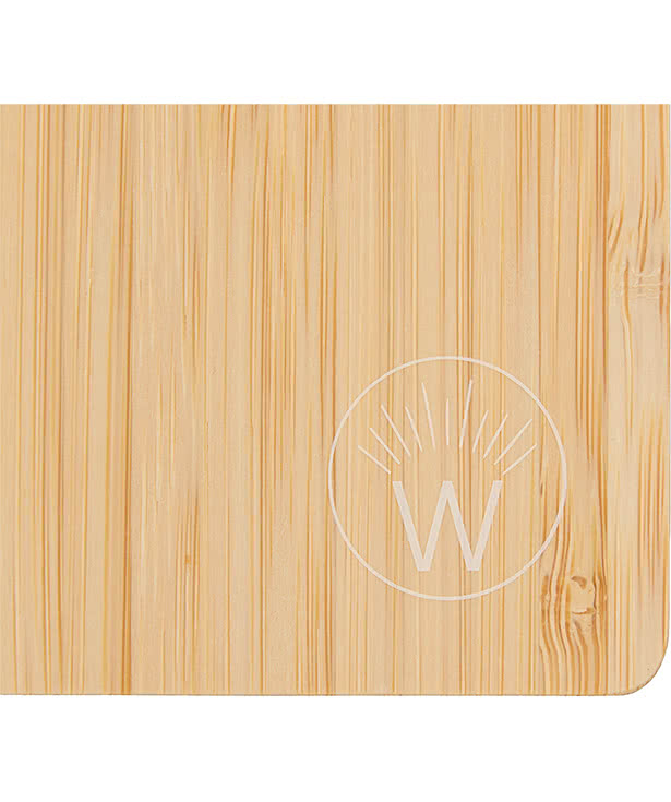 Laser Engraved Wellable FSC 100% Bamboo Sticky Notes Pad