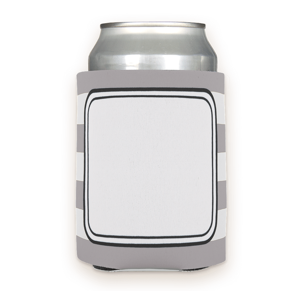 Full Color Stripe Foldable Can Cooler-default