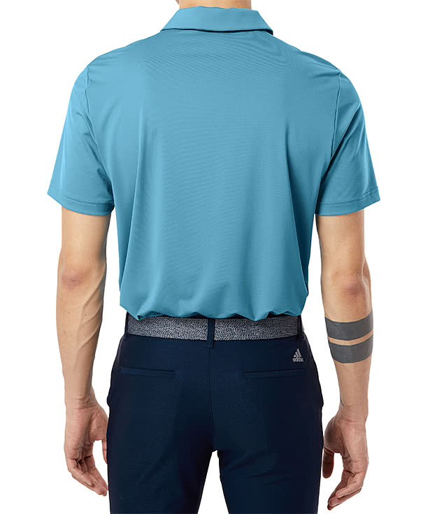 Adidas Ultimate Recycled UPF 50 Performance Polo - Printed