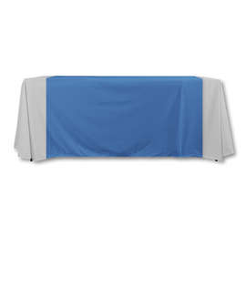 Full Color 57" LazerLine Table Runner - Color: Colbalt