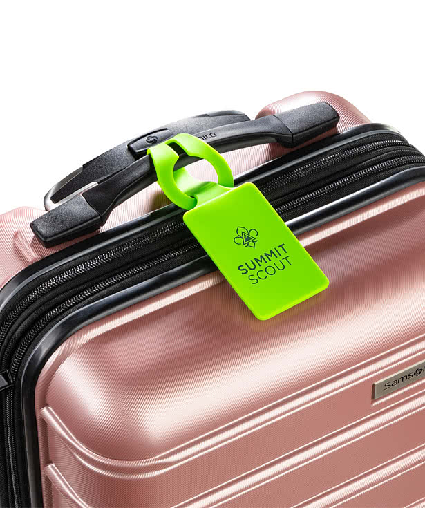 Silicone Loop Luggage Tag