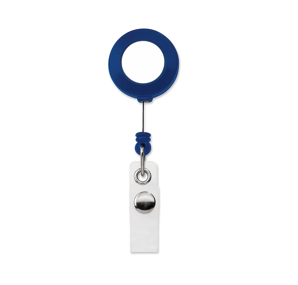 Full Color Retractable Slide Clip Badge Holder-default